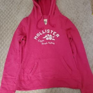 Pink Hollister Hoodie